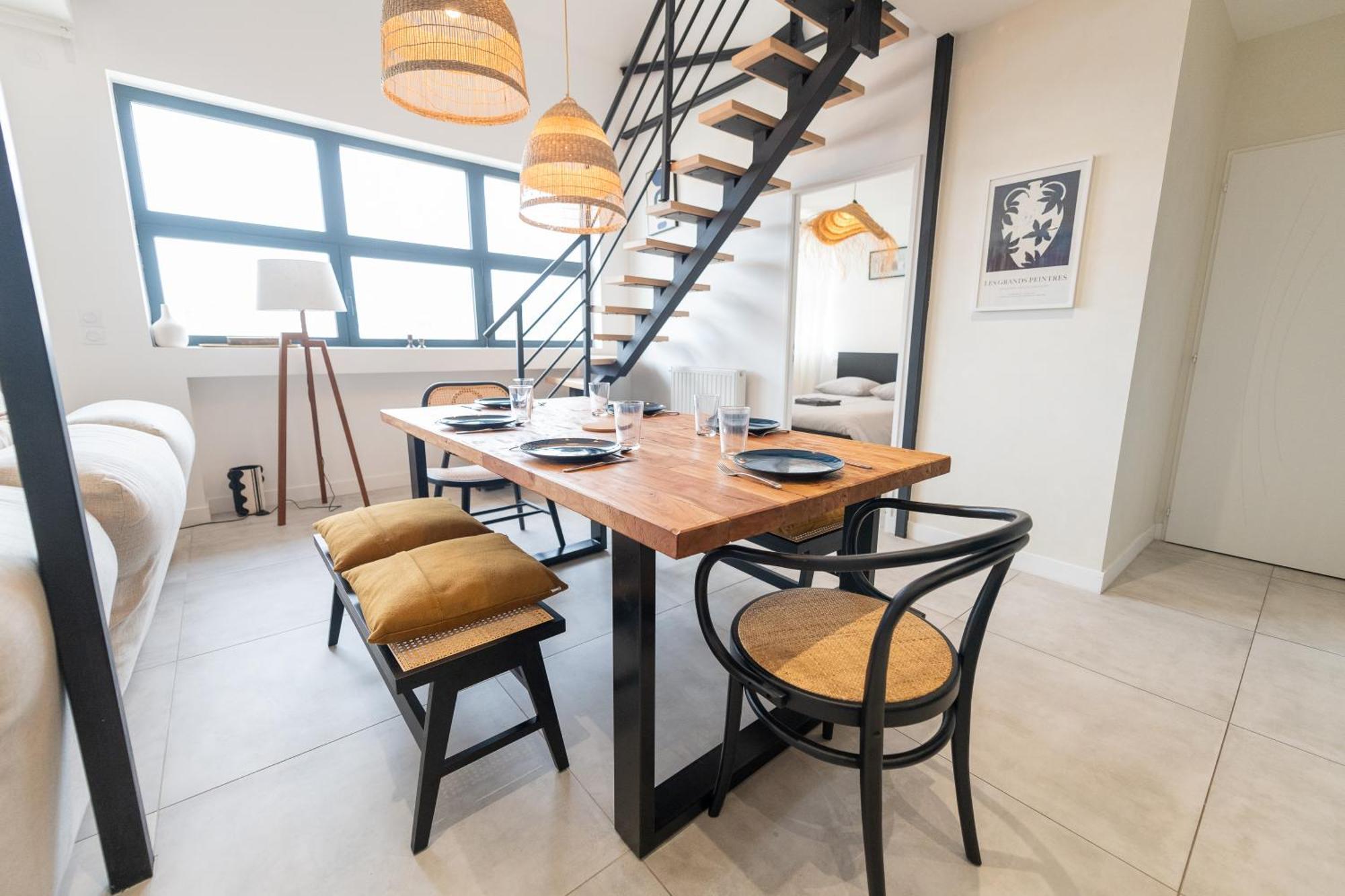 Kasa Madura - Duplex Au Calme Tout Equipe Saint-Etienne  Exterior photo